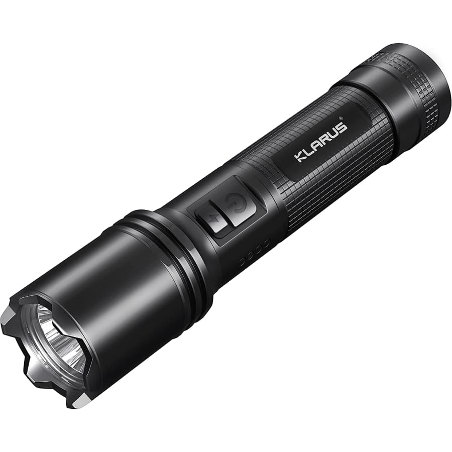 Klarus Rechargeable LED Tactical Flashlight for $25
