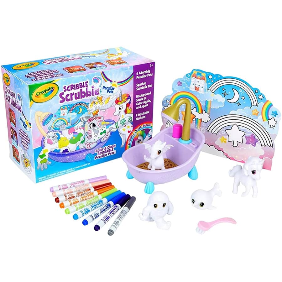 Crayola Scribble Scrubbie Peculiar Pets Playset for $25