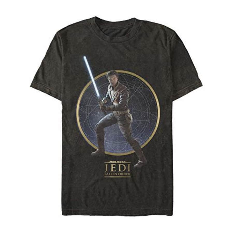 Star Wars Men's T-Shirt, black, XX-Large for $25