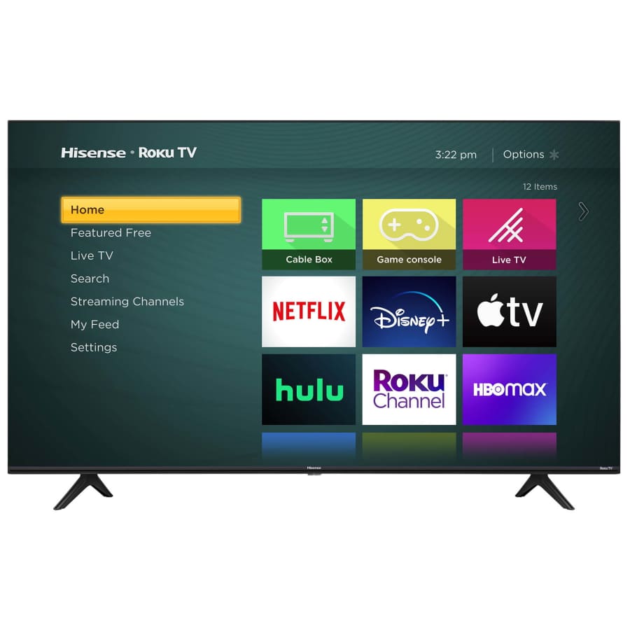 Hisense R6 Series 75R6E4 75" 4K HDR LED UHD Roku Smart TV: $448
