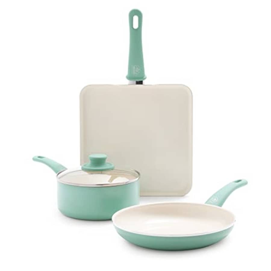 GreenLife Soft Grip Absolutely Toxin-Free Healthy Ceramic Nonstick Dishwasher/Oven Safe Stay Cool for $35