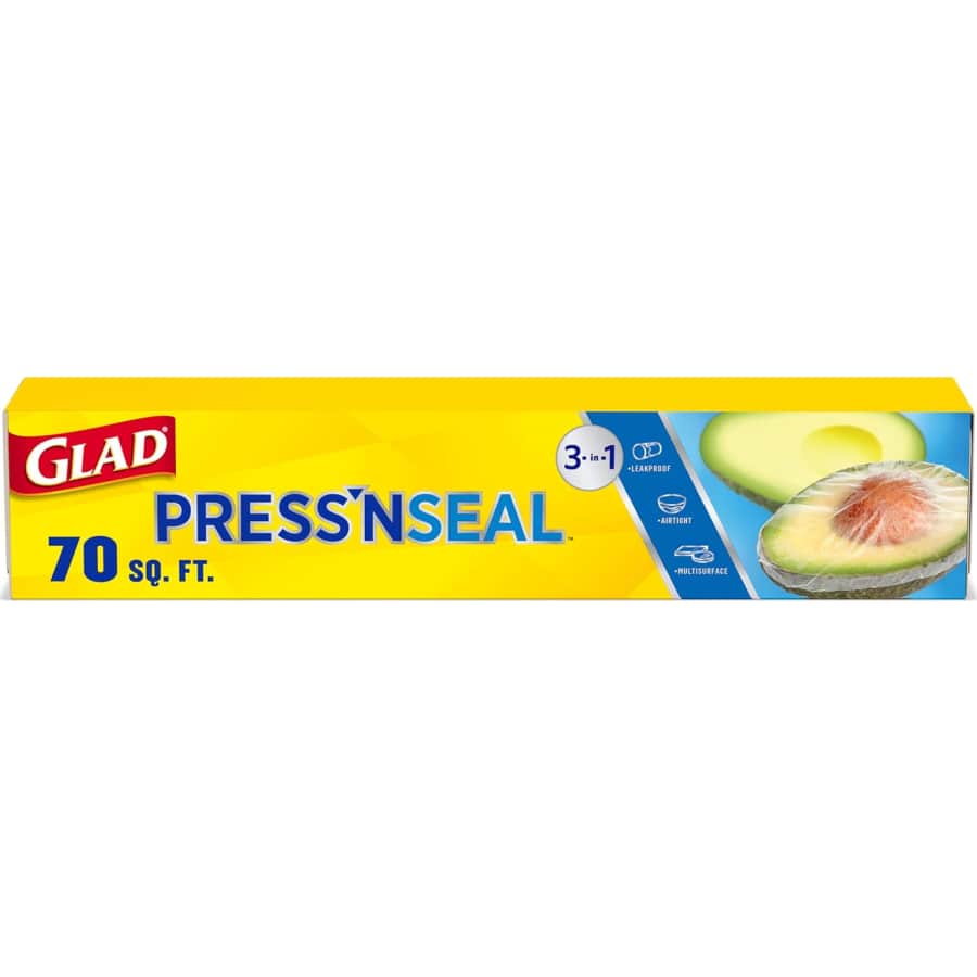 Glad Press'n Seal Plastic Food Wrap 70-Sq. Ft. Roll for $3.05 via Sub & Save