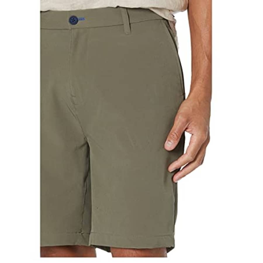 Nautica mens Nautica Men's Ripstop Cargo Shorts, Sea Moss, 35 Regular US for $26