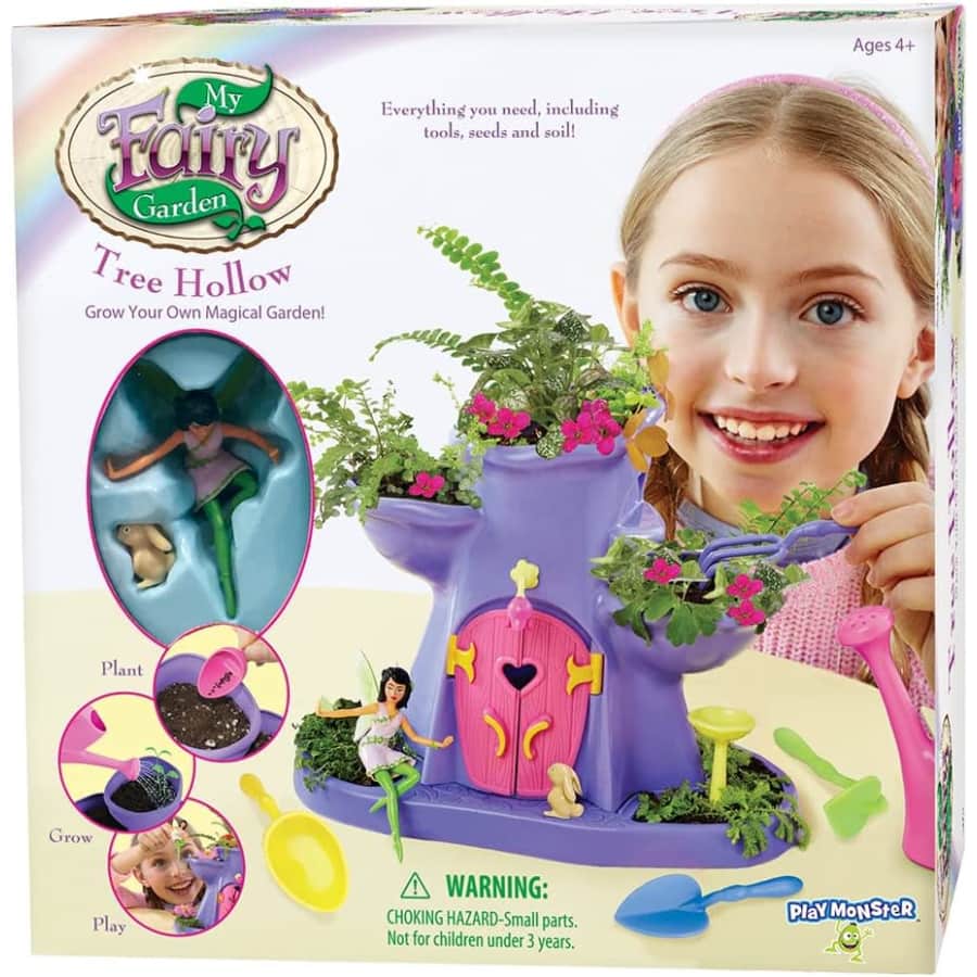 PlayMonster My Fairy Garden Tree Hollow for $6
