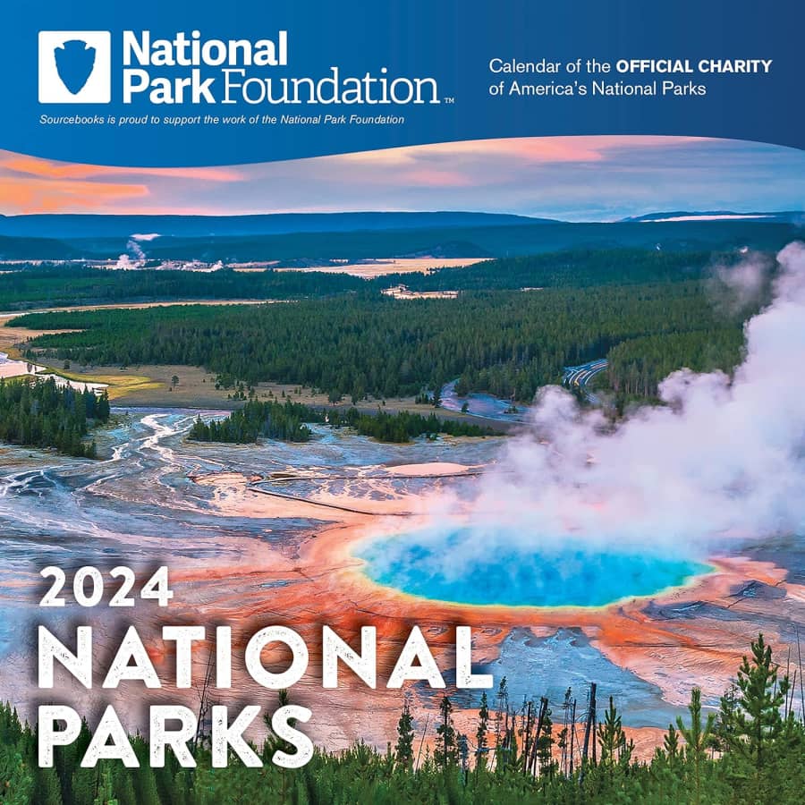 2024 National Park Foundation Wall Calendar for $10 2024 National Park Foundation Wall Calendar for $10