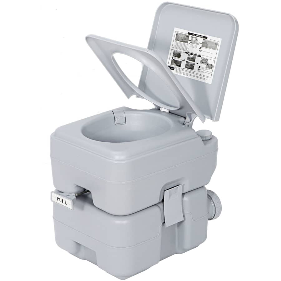 Segawe 6.6-Gallon Portable Travel Toilet for $56 Segawe 6.6-Gallon Portable Travel Toilet for $56