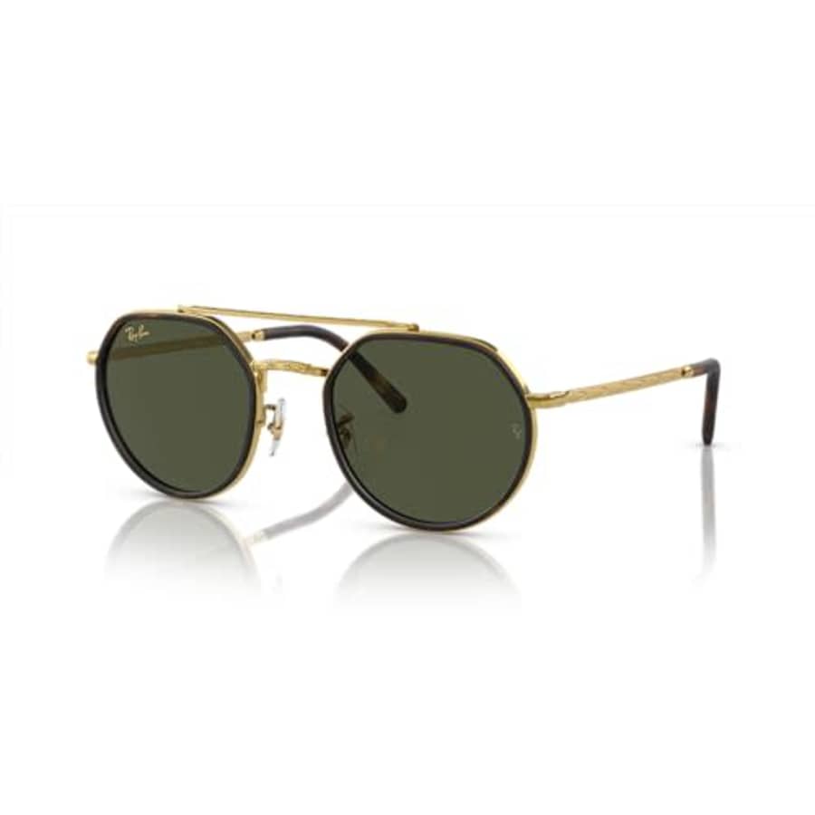Ray-Ban RB3765 Round Sunglasses, Legend Gold/Green, 53 mm for $206 Ray-Ban RB3765 Round Sunglasses, Legend Gold/Green, 53 mm for $206