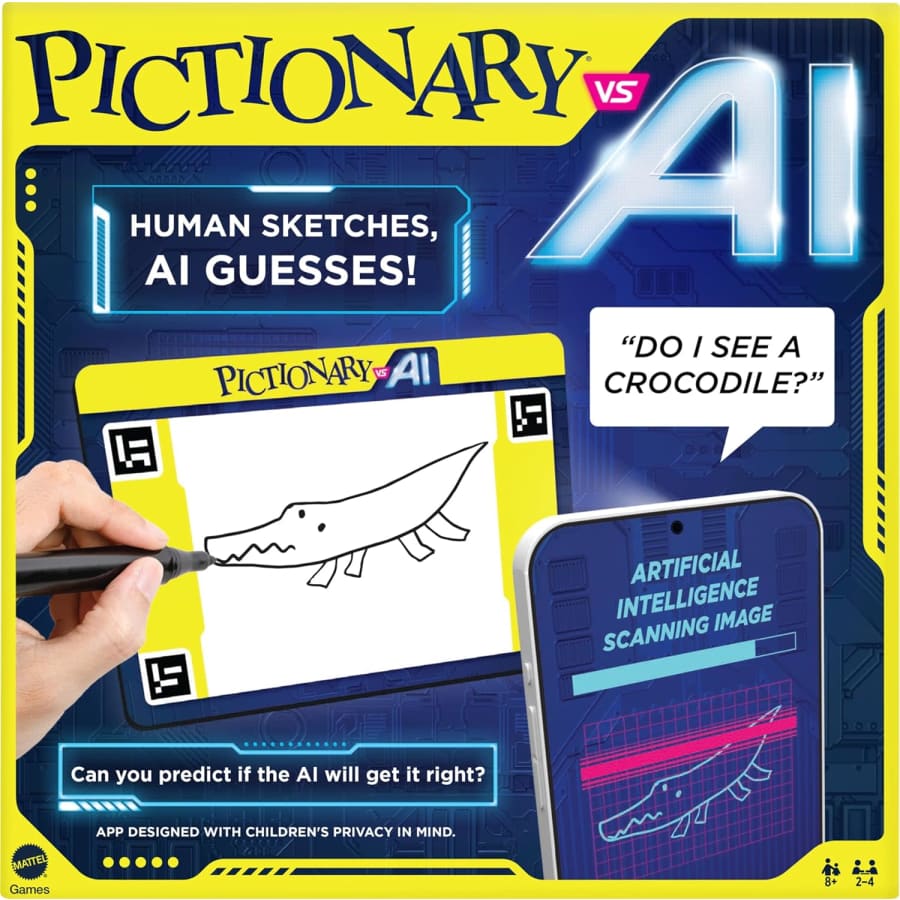 Mattel Pictionary Vs. AI Family Game for $6