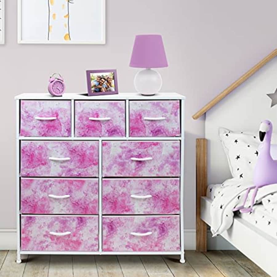 Sorbus Dresser with 9 Drawers - Furniture Storage Chest Tower Unit for Bedroom, Hallway, Closet, for $103 Sorbus Dresser with 9 Drawers - Furniture Storage Chest Tower Unit for Bedroom, Hallway, Closet, for $103