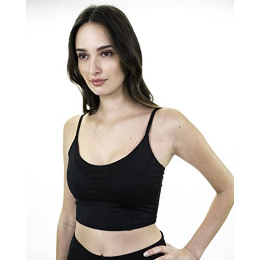 Satva Sports Bras- Activewear Adjustable Straps Comfortable Workout Yoga Tops Ananda Bra, Small, for $8 Satva Sports Bras- Activewear Adjustable Straps Comfortable Workout Yoga Tops Ananda Bra, Small, for $8