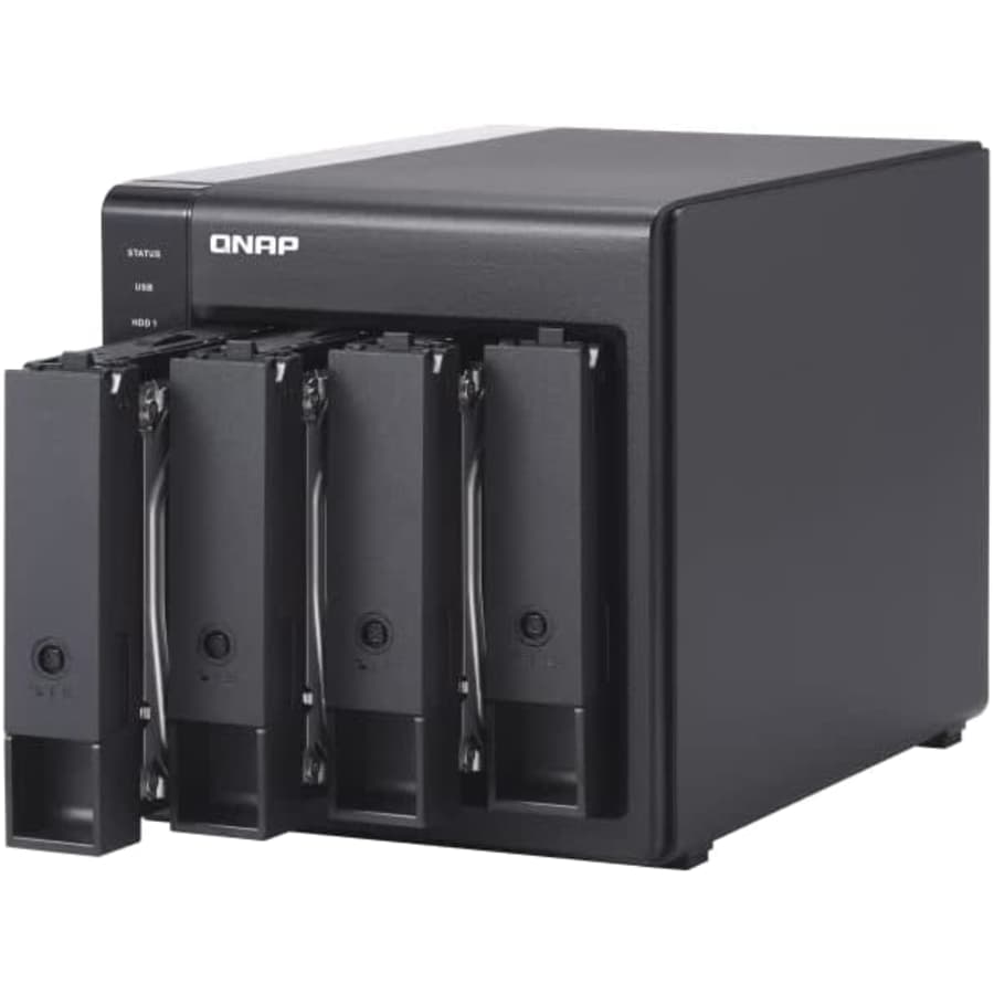 QNAP TR-004 4-Bay USB-C Direct Attached Storage for $175 QNAP TR-004 4-Bay USB-C Direct Attached Storage for $175