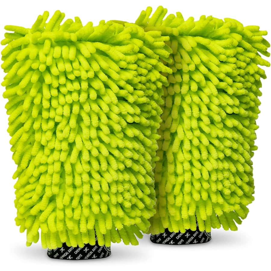 Chemical Guys Microfiber Wash Mitt 2-Pack for $15 Chemical Guys Microfiber Wash Mitt 2-Pack for $15