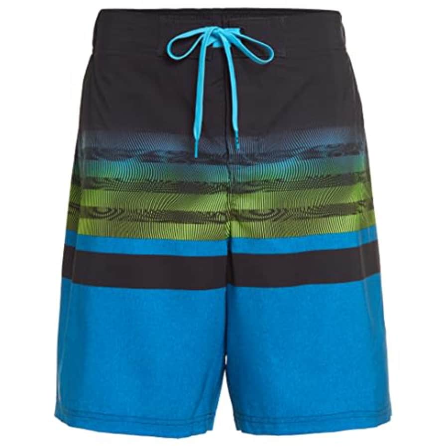 Under Armour mens Ua Psych Tier E-board Swim Trunks, Sp22 Black-4, Small US for $39