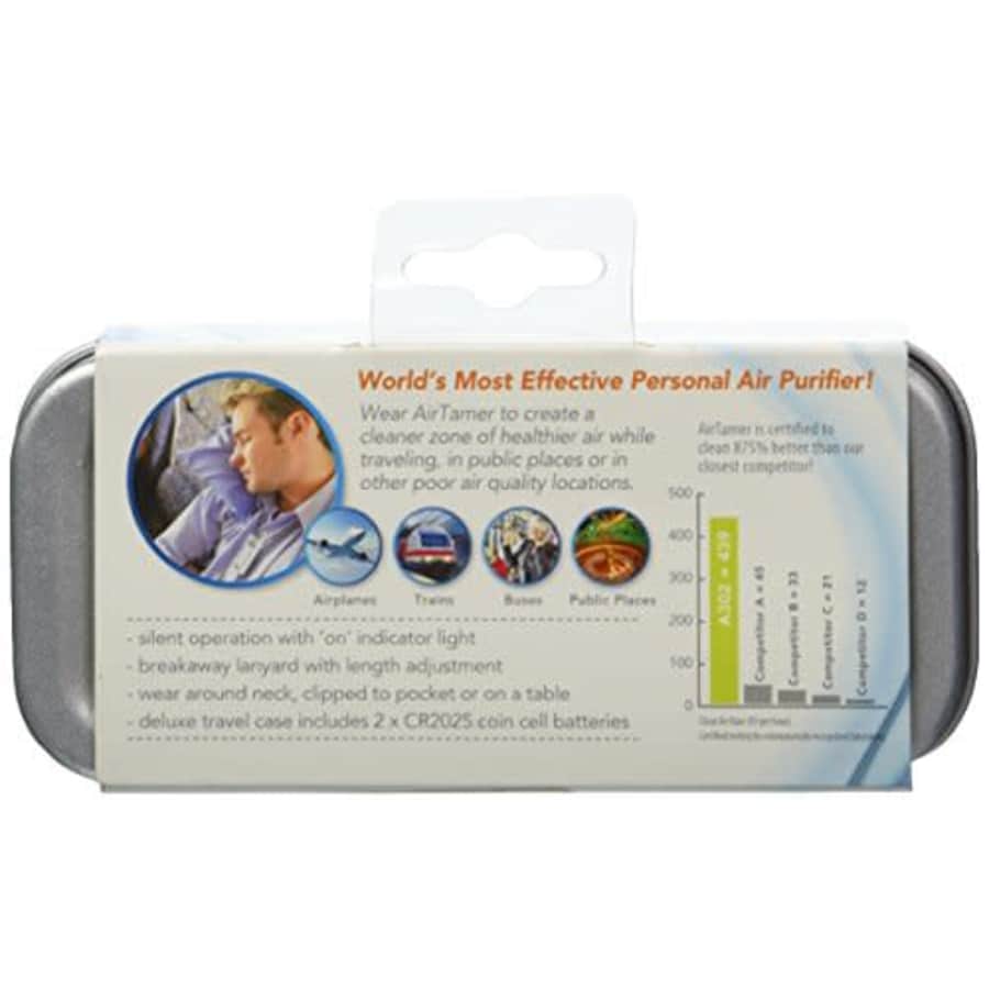 AirTamer A302 | Small Personal and Portable Air Purifier | Lithium Battery Operated | New for $80 AirTamer A302 | Small Personal and Portable Air Purifier | Lithium Battery Operated | New for $80