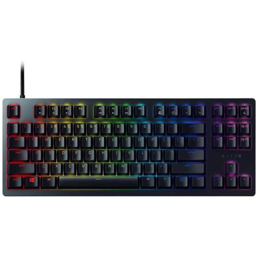 Razer Huntsman Tournament Edition TKL Tenkeyless Gaming Keyboard for $34