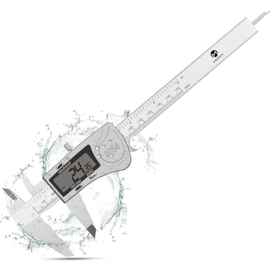 Moock 6" Stainless Steel Electronic Digital Caliper for $15