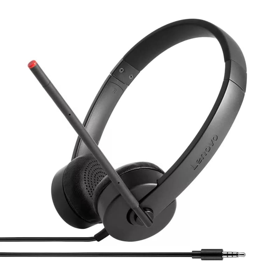 Lenovo Essential Stereo Analog Headset for $10