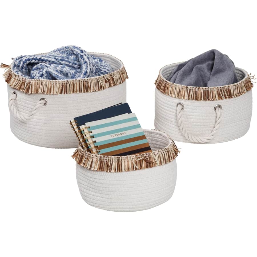 Honey Can Do Nesting 3-Piece Baskets for $17 Honey Can Do Nesting 3-Piece Baskets for $17