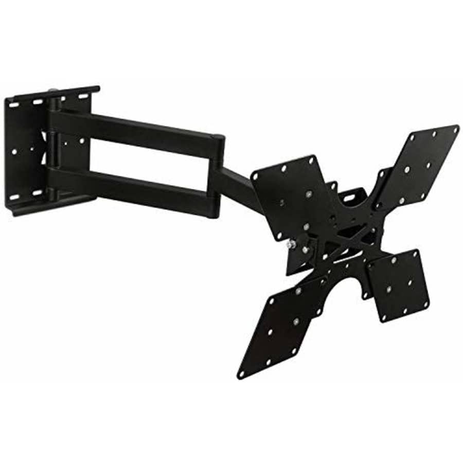 Mount-It! MI-411L Black Full Motion TV Wall Mount, Extending Single Arm Tilting Computer Monitor for $50 Mount-It! MI-411L Black Full Motion TV Wall Mount, Extending Single Arm Tilting Computer Monitor for $50