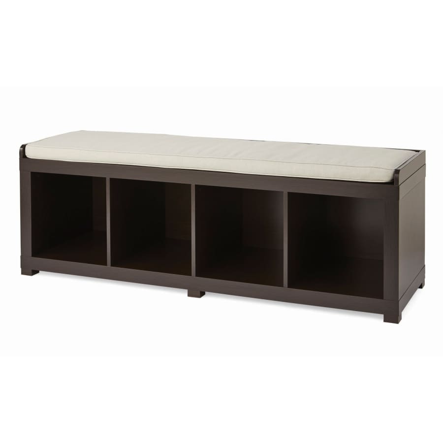 Better Homes and Gardens 4-Cube Organizer Storage Bench for $60 Better Homes and Gardens 4-Cube Organizer Storage Bench for $60