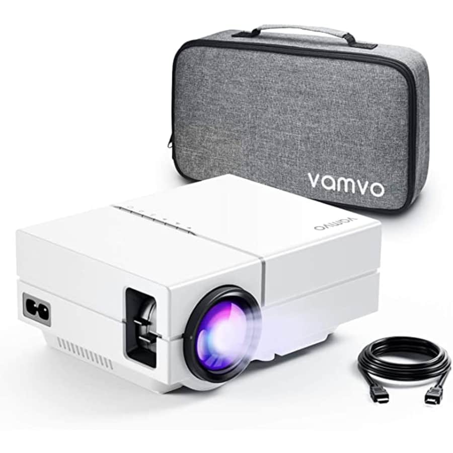 Vamvo 1080p Portable Projector for $80 Vamvo 1080p Portable Projector for $80