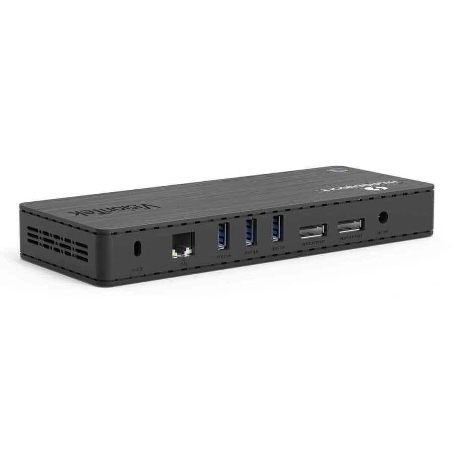 VisionTek VT4800 Dual Display Thunderbolt 3 & USB-C Docking Station for $144