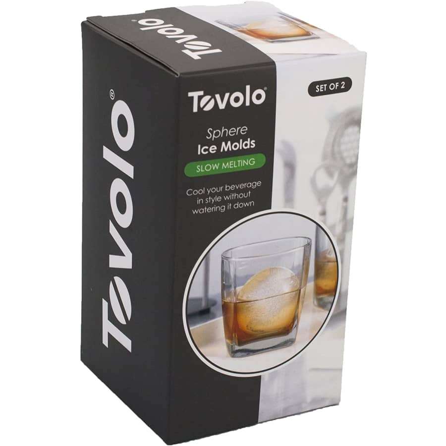 Tovolo 2.5" Sphere Ice Molds 2-Pack for $12 Tovolo 2.5" Sphere Ice Molds 2-Pack for $12