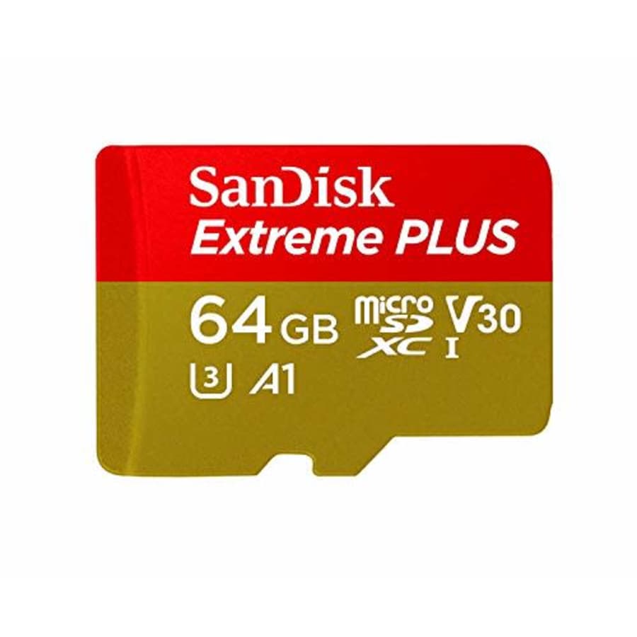 SanDisk Extreme PLUS 64GB microSDXC UHS-I Card - SDSQXBG-064G-GN6MA for $50 SanDisk Extreme PLUS 64GB microSDXC UHS-I Card - SDSQXBG-064G-GN6MA for $50