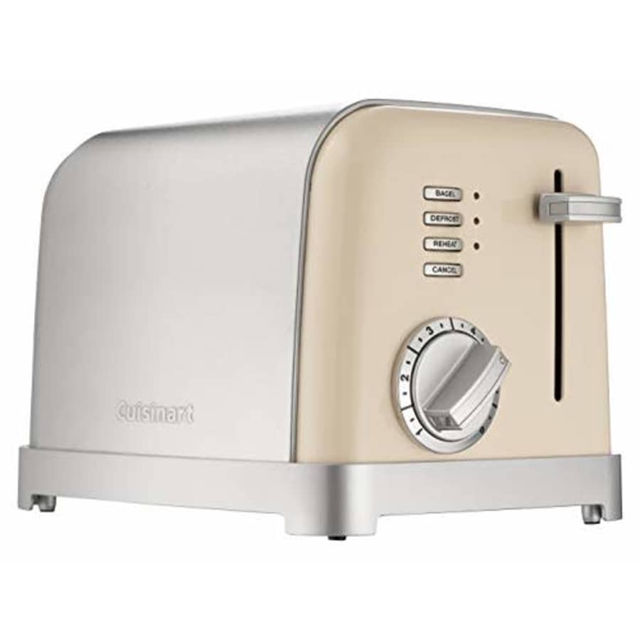 Cuisinart CPT-160CRM Metal Classic 2-Slice Toaster, Cream for $53