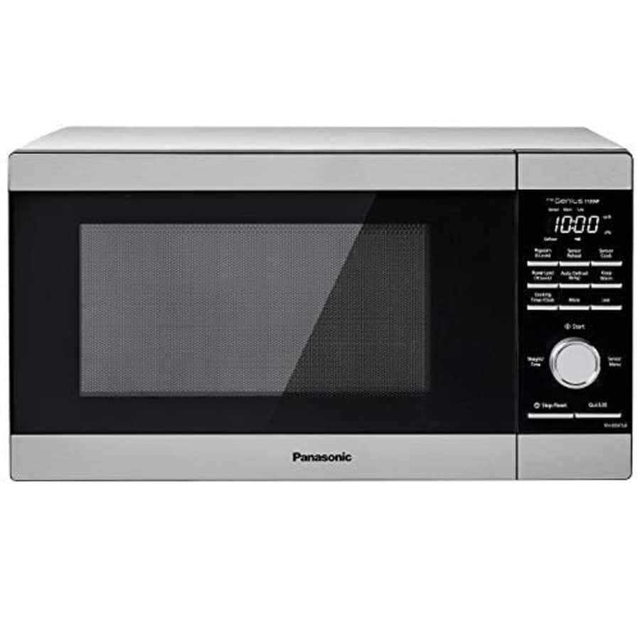 Panasonic NN-SD67LS Countertop Microwave Oven, 1100W with Genius Sensor Cook and Auto Defrost, 1.3 for $225 Panasonic NN-SD67LS Countertop Microwave Oven, 1100W with Genius Sensor Cook and Auto Defrost, 1.3 for $225