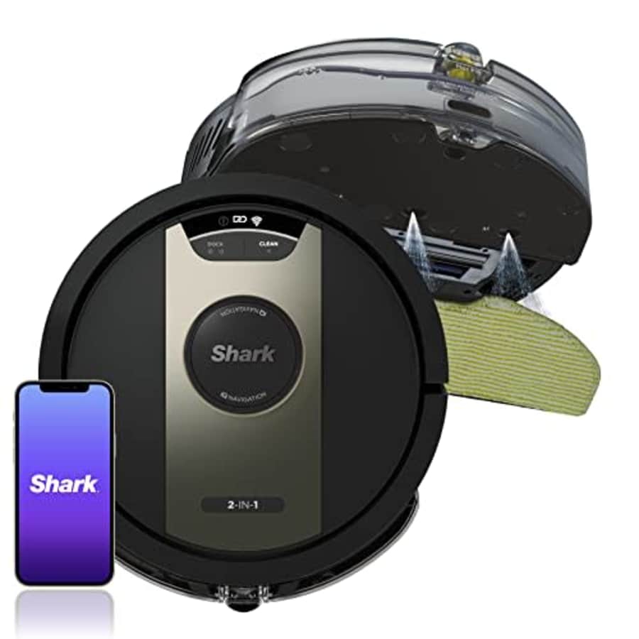 Shark RV2410WD IQ 2-in-1 Robot Vacuum and Mop with Row-by-Row Cleaning, Perfect for Pet Hair, for $330