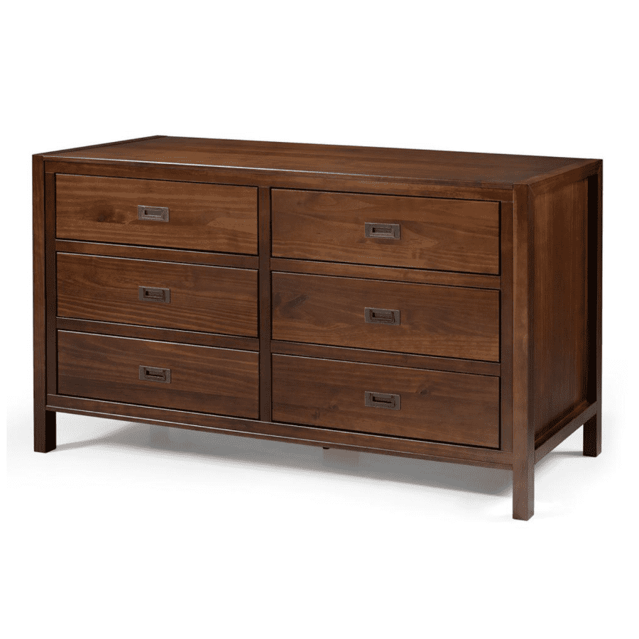 Welwick Designs 57" Classic Solid Wood 6-Drawer Dresser for $277 Welwick Designs 57" Classic Solid Wood 6-Drawer Dresser for $277