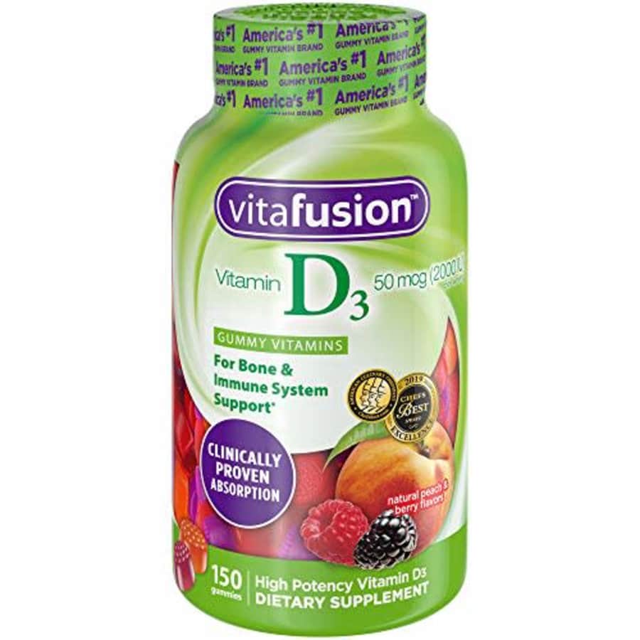 Vitafusion Vitamin D3 Gummy Vitamins for $17
