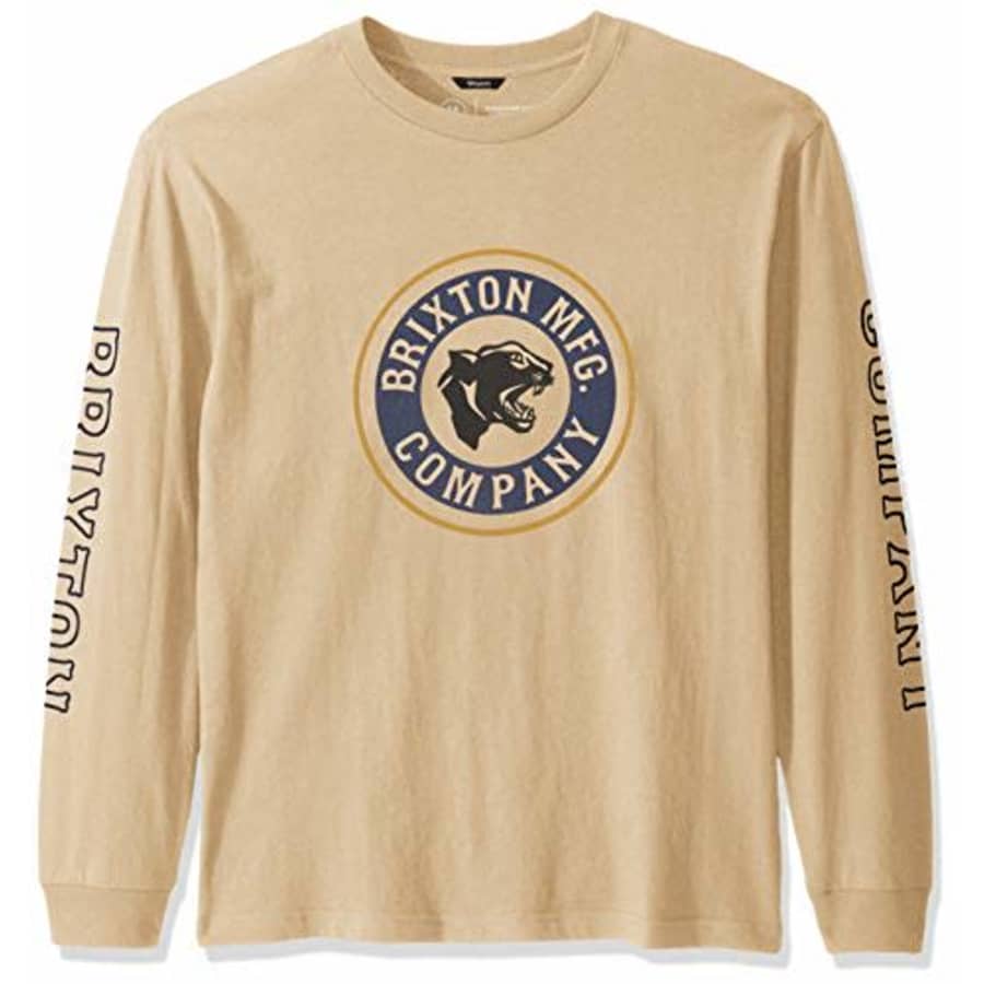 Brixton Men's Forte IV Standard FIT Long Sleeve T-Shirt, Vanilla, XS for $21 Brixton Men's Forte IV Standard FIT Long Sleeve T-Shirt, Vanilla, XS for $21