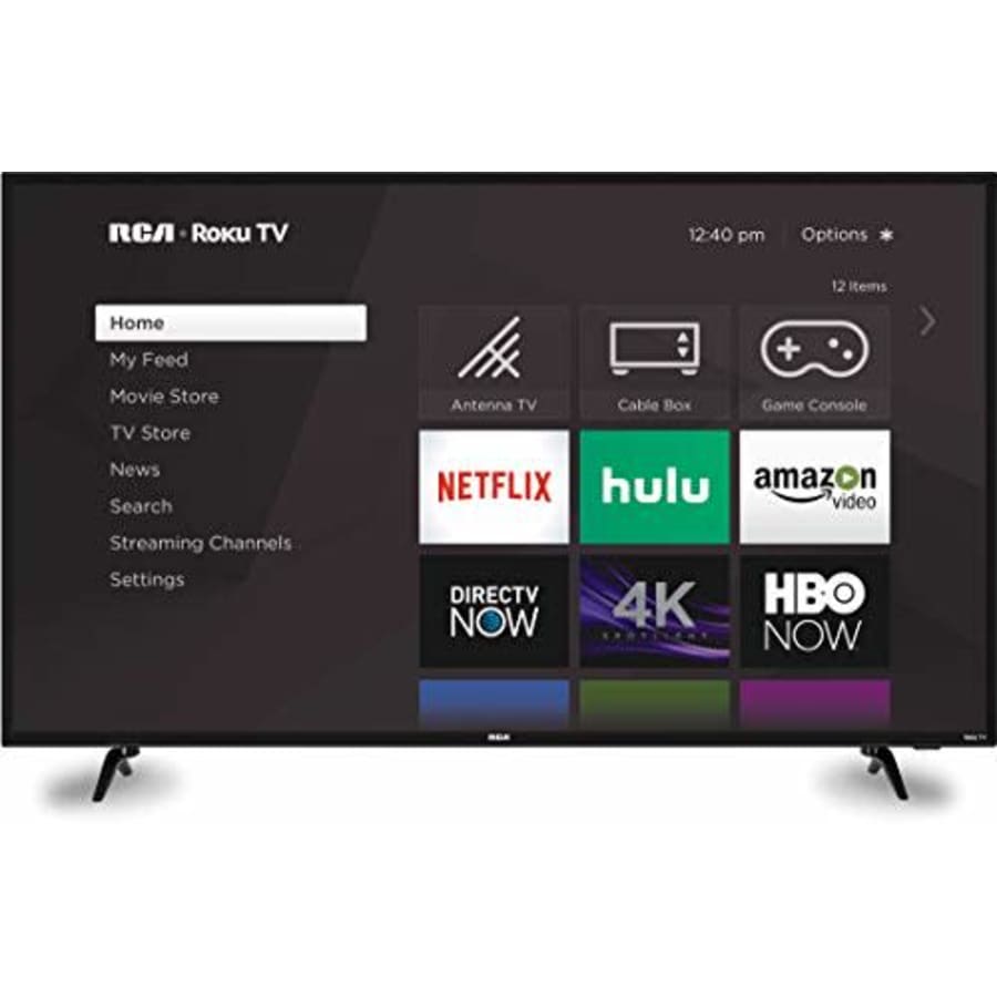 RCA ROKU RTRU5527 55-inch 4K UHD LED HDTV, 4 HDMI Ports for $436