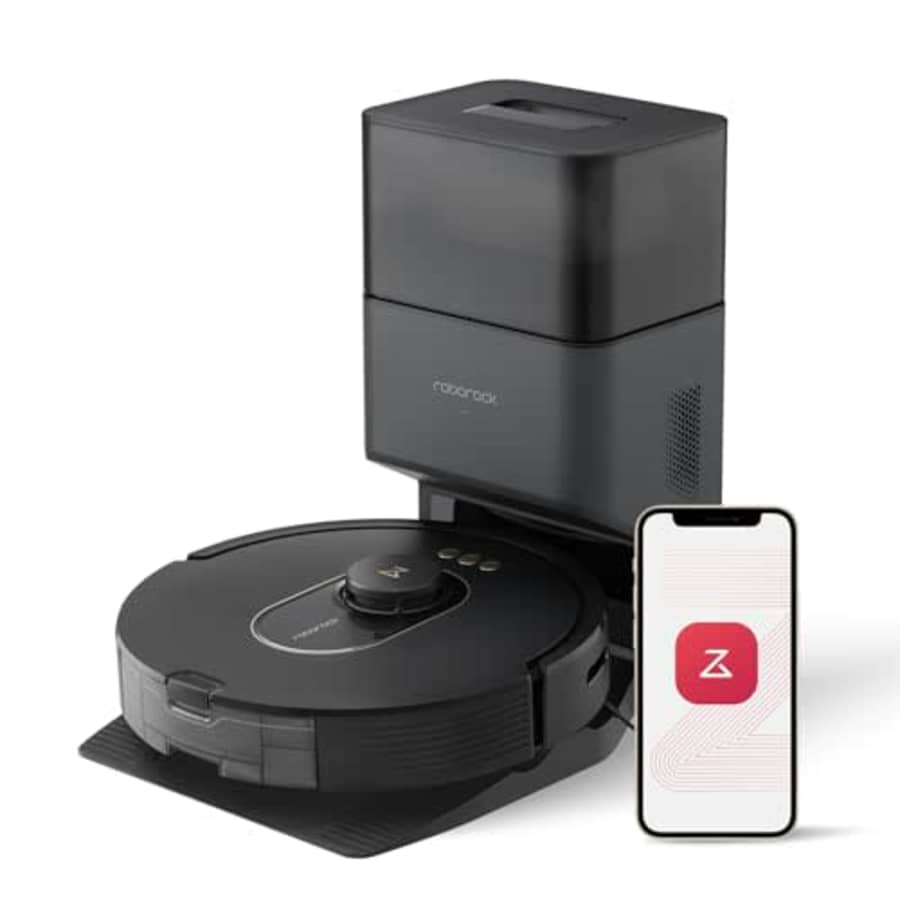 roborock Q5 DuoRoller+ Robot Vacuum with Self-Empty Dock, 5500 Pa Suction, DuoRoller Brush, for $600