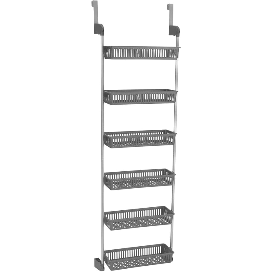 Household Essentials 6-Tier Over The Door Storage Shelves for $30 Household Essentials 6-Tier Over The Door Storage Shelves for $30