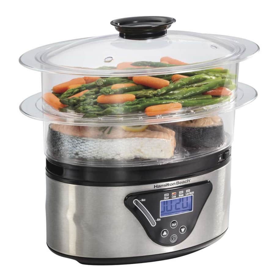 Hamilton Beach 5.5-Quart Digital Steamer for $30 Hamilton Beach 5.5-Quart Digital Steamer for $30