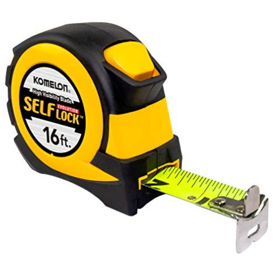 Komelon EV28116; 16' X 1" Self Lock Evolution Tape Measure, for $11