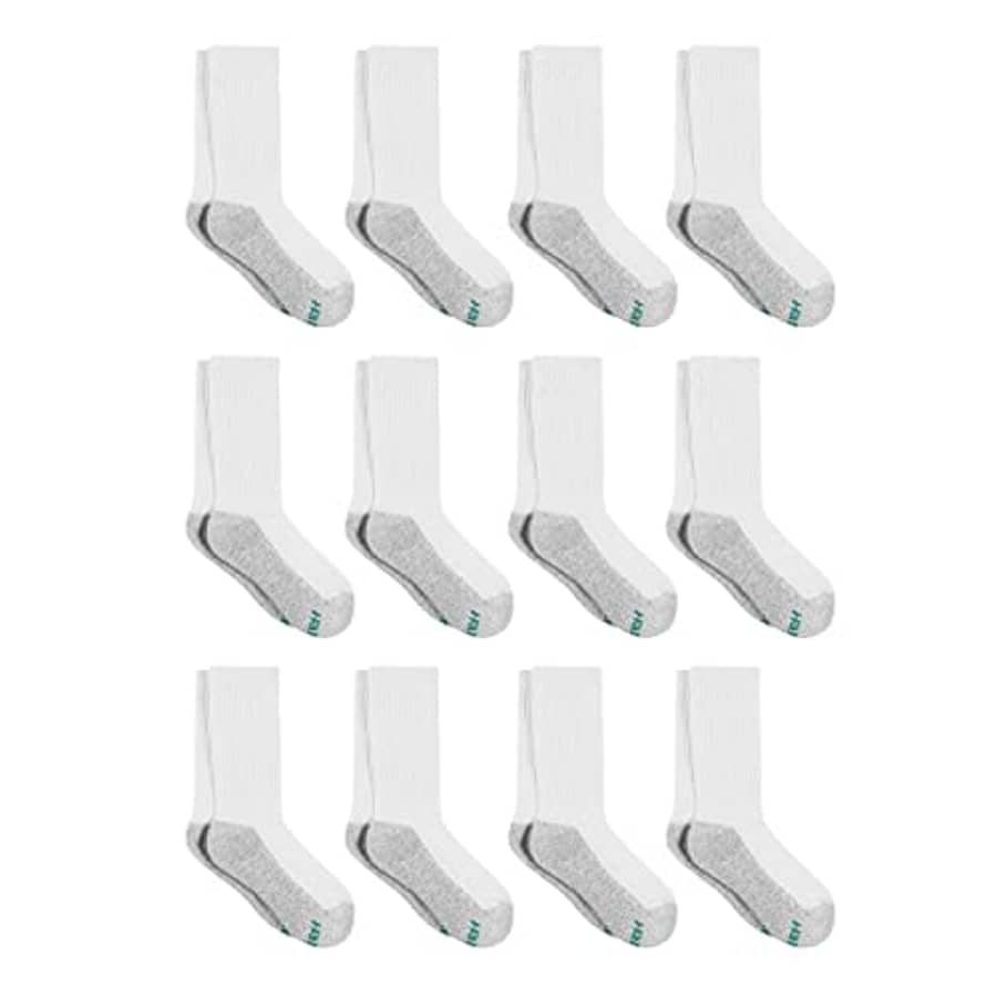 Hanes Boys' Extra Durable Crew Socks Multipack for $10 Hanes Boys' Extra Durable Crew Socks Multipack for $10