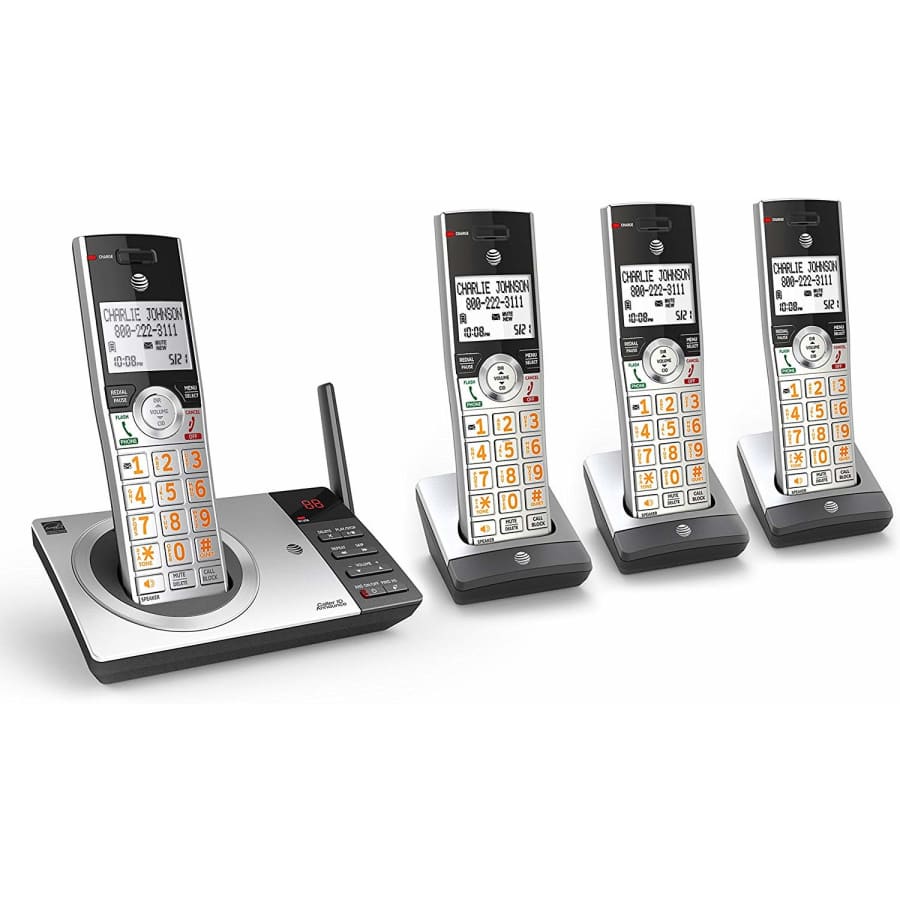 AT&T DECT 6.0 Expandable Cordless Phone with Answering System for $62