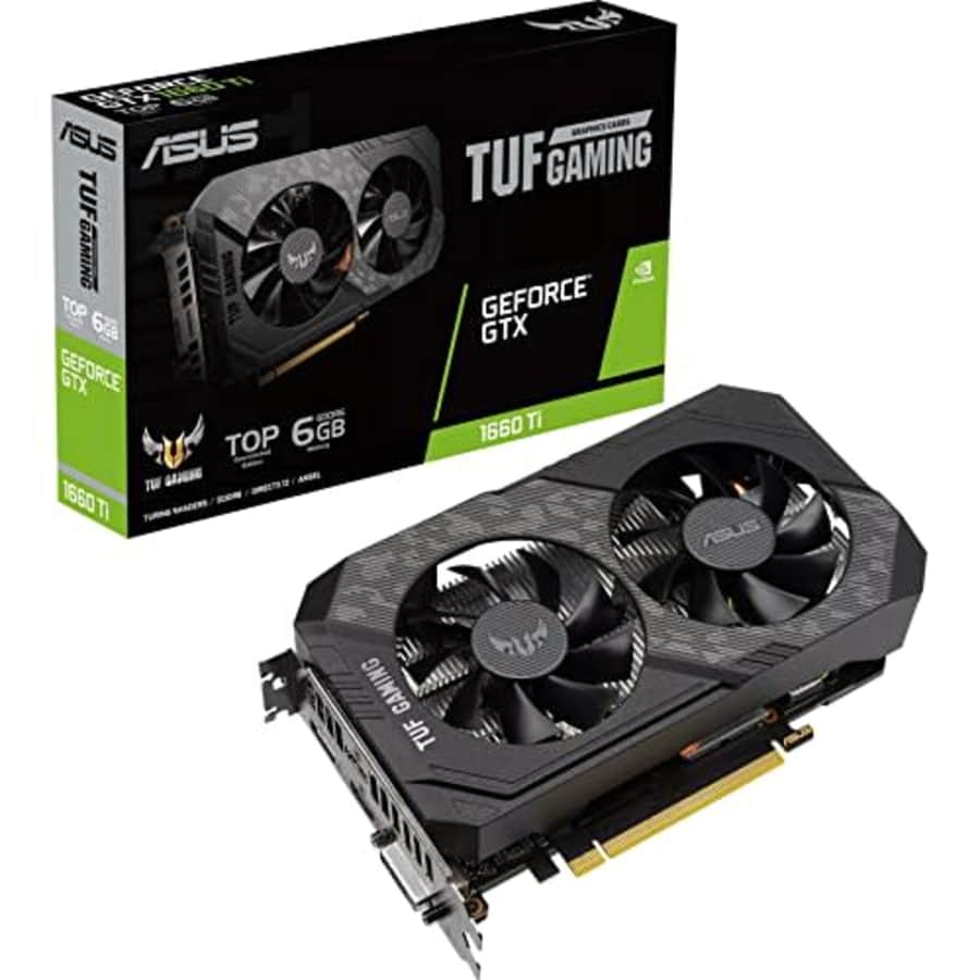 Gigabyte ASUS TUF Gaming NVIDIA GeForce GTX 1660 Ti EVO TOP Edition Graphics Card (PCIe 3.0, 6GB GDDR6, for $239 Gigabyte ASUS TUF Gaming NVIDIA GeForce GTX 1660 Ti EVO TOP Edition Graphics Card (PCIe 3.0, 6GB GDDR6, for $239