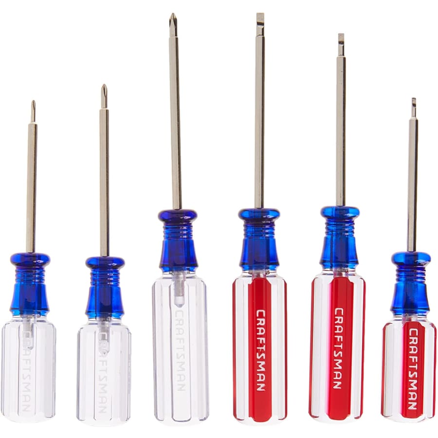 Craftsman 6-Piece Small Screwdriver Jewelers Set for $6 Craftsman 6-Piece Small Screwdriver Jewelers Set for $6