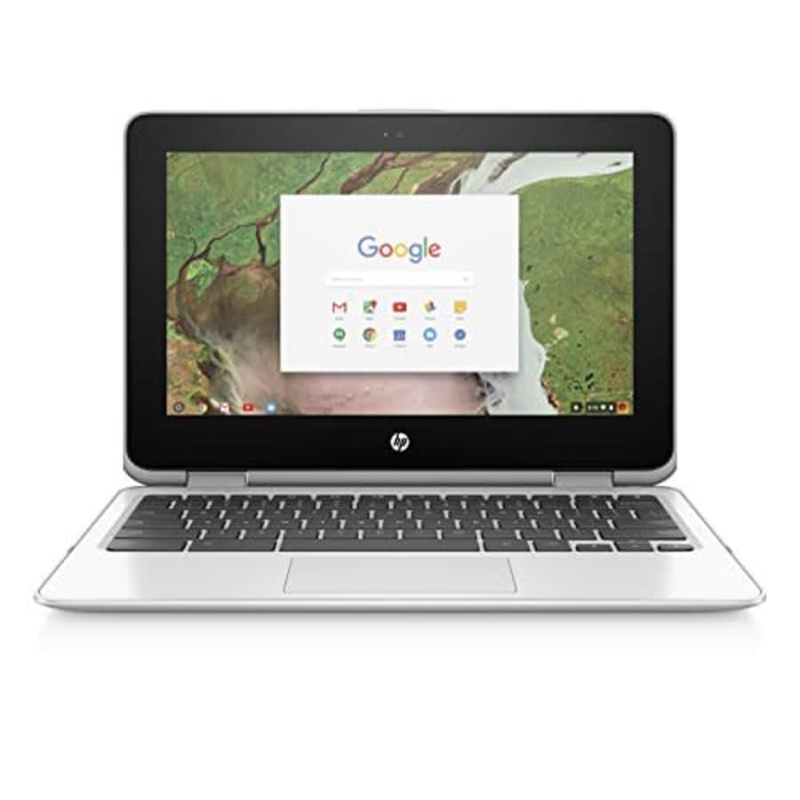 HP Chromebook x360 11-inch Laptop with 360-degree Hinge, Intel Celeron N3350 Processor, 4 GB RAM, for $340