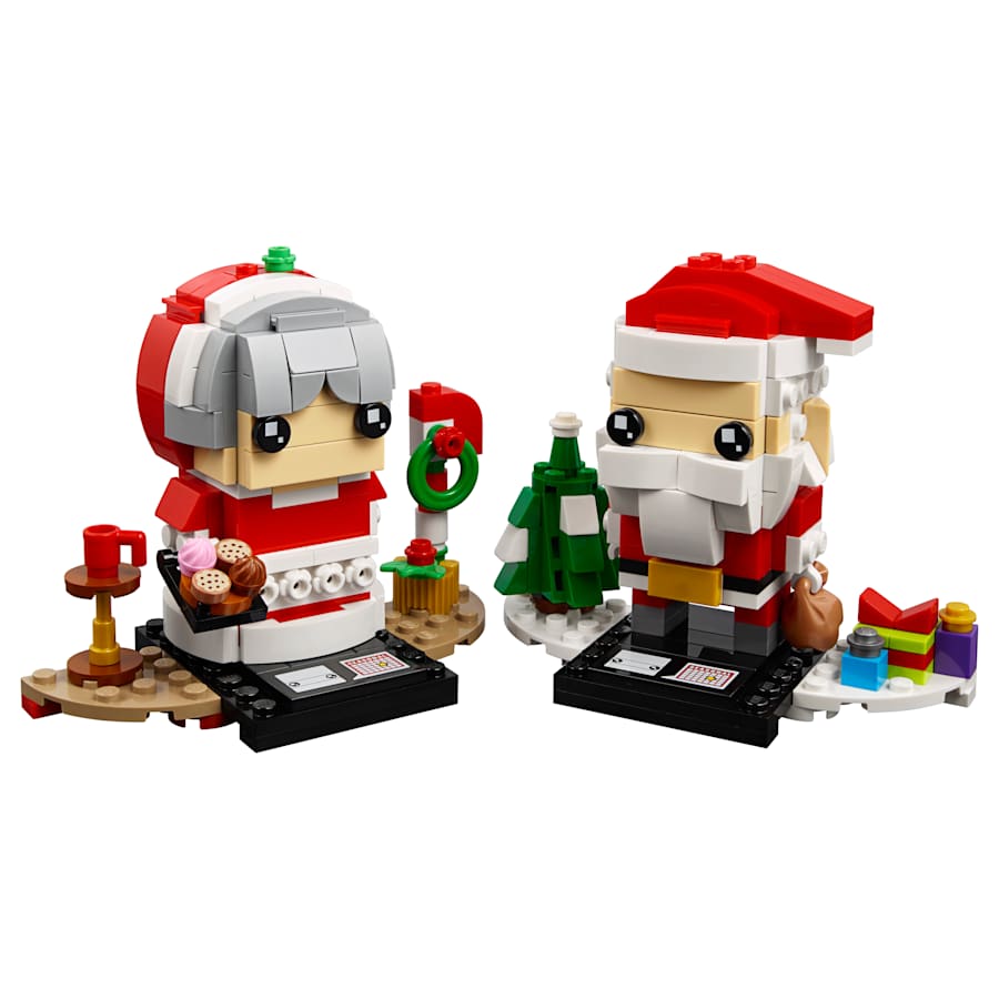 LEGO BrickHeadz Mr. & Mrs. Claus for $9 LEGO BrickHeadz Mr. & Mrs. Claus for $9