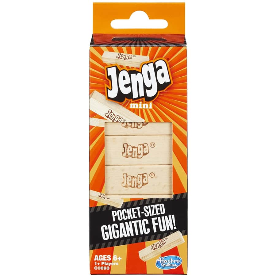 Hasbro Gaming Jenga Mini Game for $10