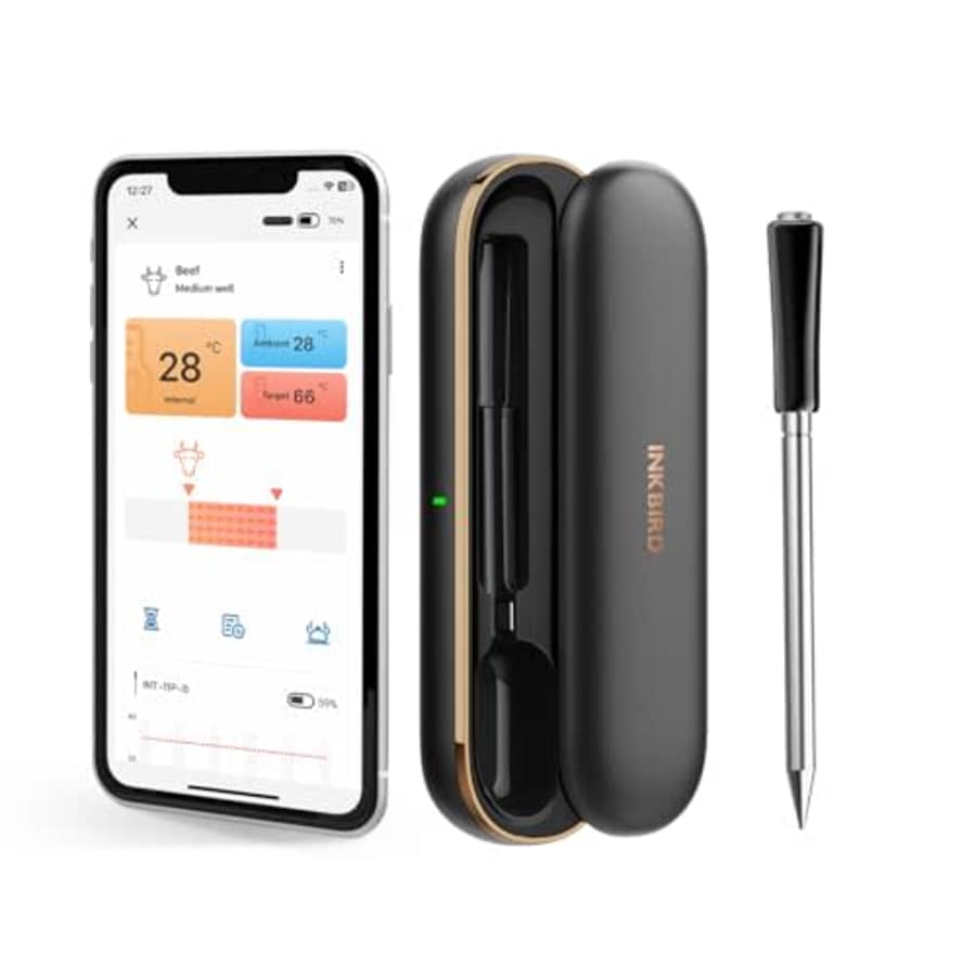 Inkbird Wireless Meat Thermometer for $32 Inkbird Wireless Meat Thermometer for $32