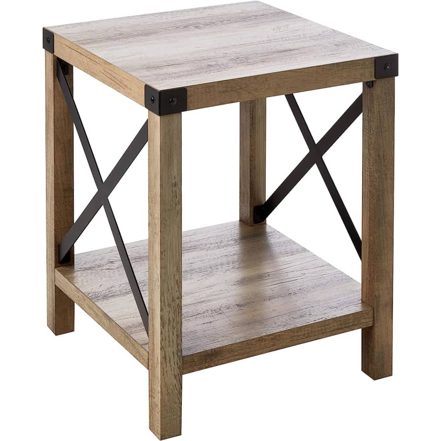 Walker Edison Sedalia Modern Farmhouse Side Table for $89