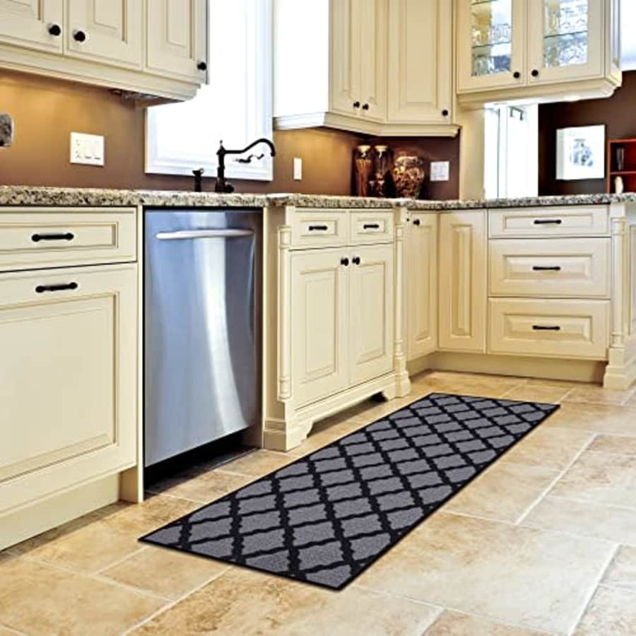 Ottomanson Glamour Collection Non-Slip Rubberback Moroccan Trellis Design 2x5 Indoor Runner Rug, for $18 Ottomanson Glamour Collection Non-Slip Rubberback Moroccan Trellis Design 2x5 Indoor Runner Rug, for $18