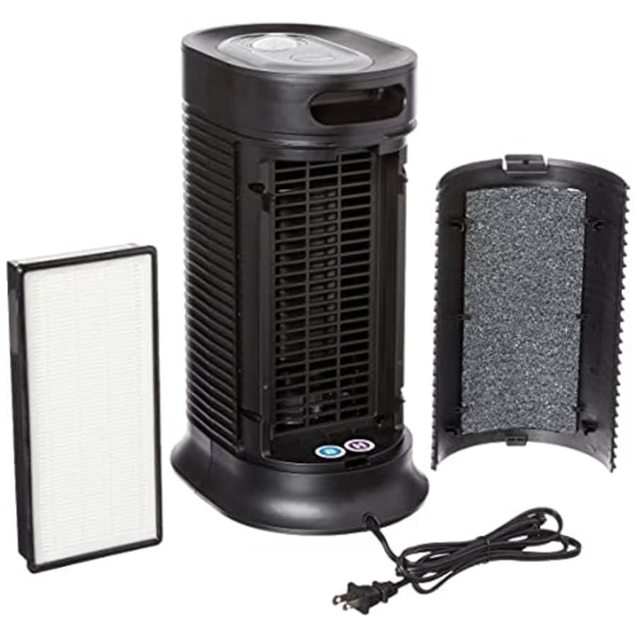 Honeywell HPA060 HEPA TowerAir Purifier, Small Rooms (75 sq.ft.),Black for $70